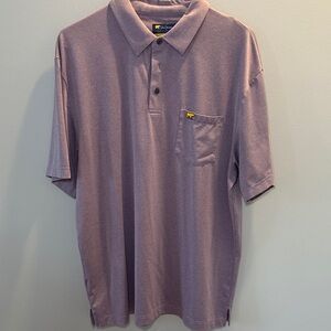 Wrangler Men's Classic Polo Shirt in Purple